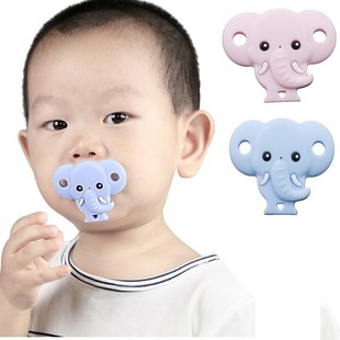 BABy SiliconE TEEThErS BPA FrEE TEEThing Toy AnimAl ElEPhAnT