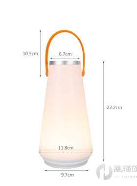 Portable Wireless LED Home Night Light Table Lamp USB Rechar