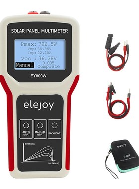EY800W Upgrades Photovoltaic Panel Power Supplys Multimeter