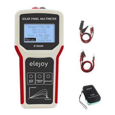 EY800W Upgrades Photovoltaic Panel Power Supplys Multimeter