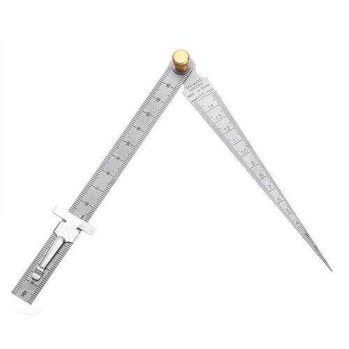 1pc Welding Taper Feeler Bore Gauge Gage Stainless Steel Dep