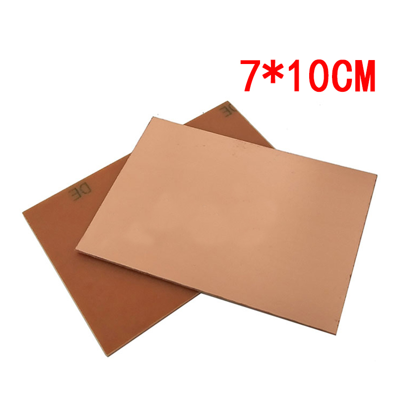 Fr4 Pcb 7x10cm 7*10 Single Side Copper Clad Plate Diy Pcb Ki