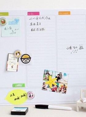 Mini Dry Erase Board Whiteboard Weekly Planner o Do List Wr