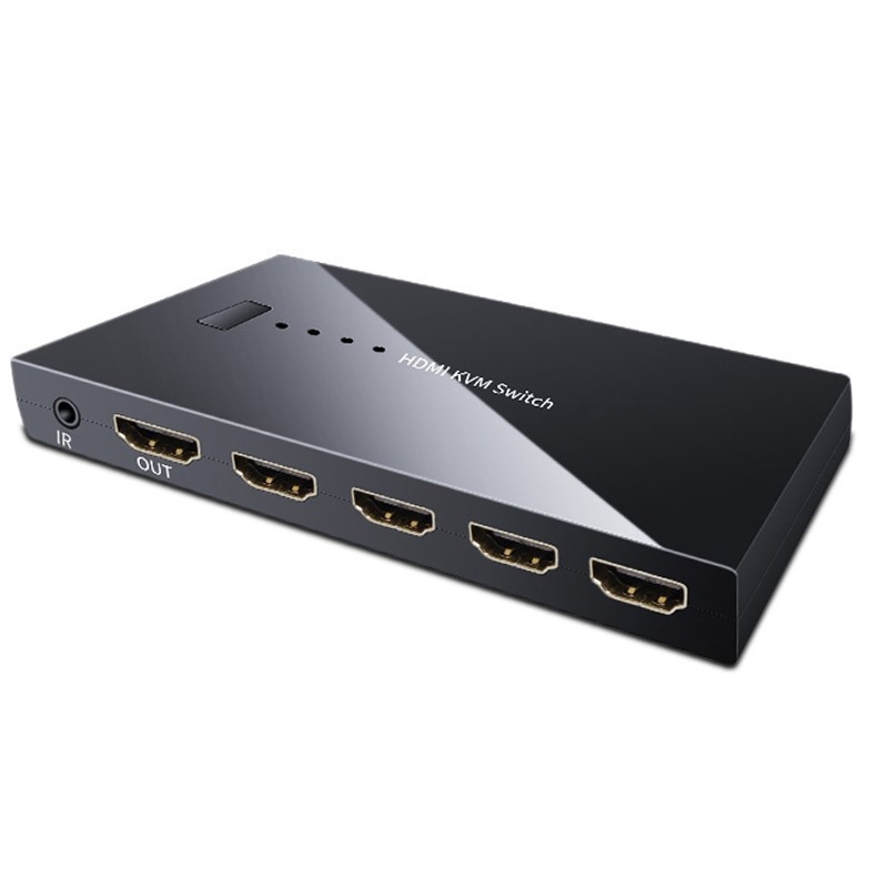 4K HD 4 Ports HDMI KVM 4X1 Switcher USB Switch Splitter