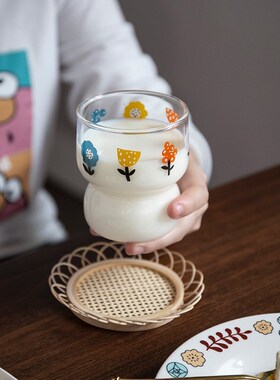 1PC Drink Coaster For Coffee Milk Tea Accessories Round Tabl