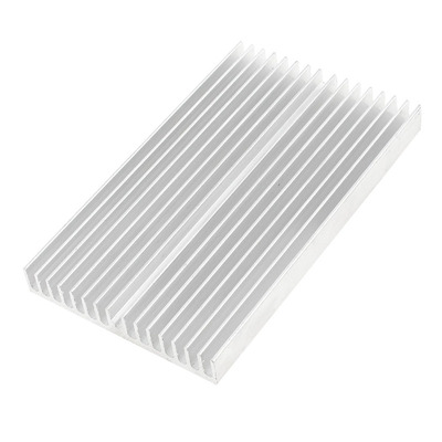 Silver Tone Aluminum Cooler Radiator Heat Sink Heatsink 100x