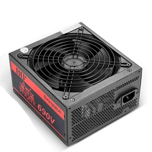 PC Power Supply Rated 500W for ATX Computer Case Gaming 120m
