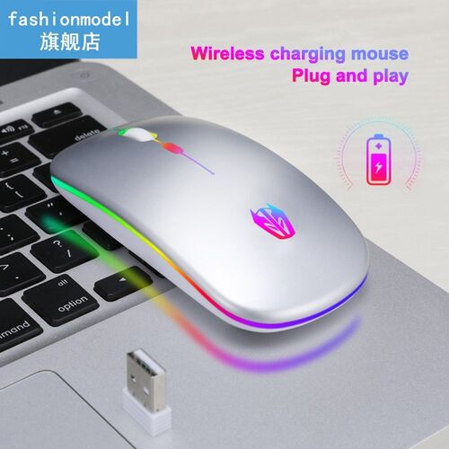 A5 Wireless Mouse 2.4G Receiver 1600DPI Silent Mouse Recharg