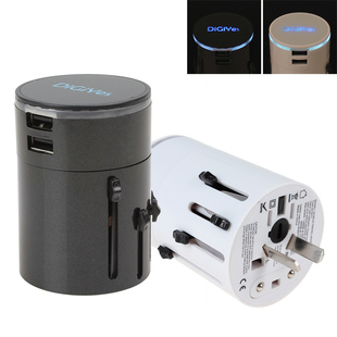 Plug Adapter Universal Converter All in One Worldwide Wall A