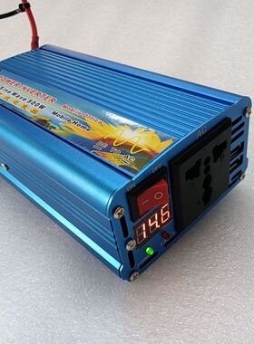 500W DC 24V To AC 110V 60HZ Surge Power 1000W Pure Sine Wave