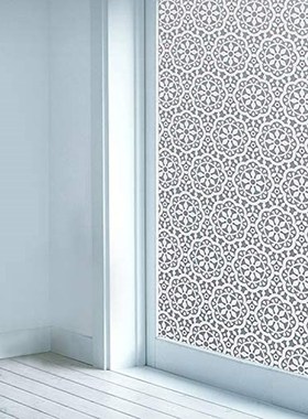 Privacy Window Film Static Cling Decorative Glass Sticker F