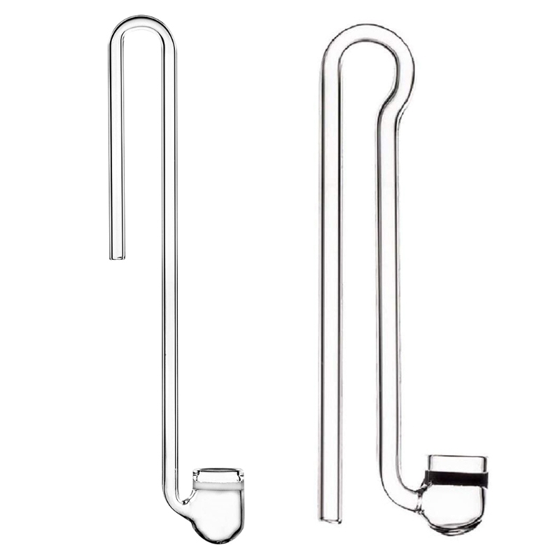 CO2 Diffuser Glass Atomizer U-Shape R-Shape for Aquarium Pla