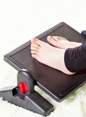 Ergonomic Footrest Adjustable Angle and Height Office Foot R