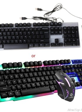 GTX300 USB Wired 104 Keys RGB Backlight Ergonomic Gaming Mou