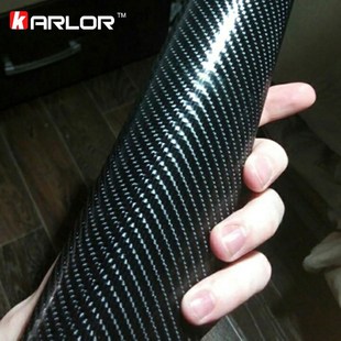 50*200cm 4D Vinyl Car Wrap Carbon Fiber Film 3M Sticker Wat