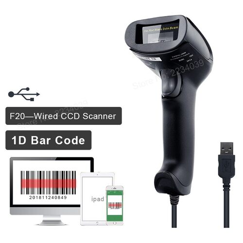 Handheld Wirelress Barcode Scanner 1D/2D QR Bar Code Reader