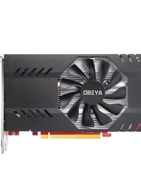 OBEYA Gaming R7 350 Plus Graphics Card AMD- 4G GDDR5 for 6 S