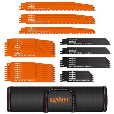 /34-piece  Reciprocating Saw Blade Set  Wood Pruning Recipro