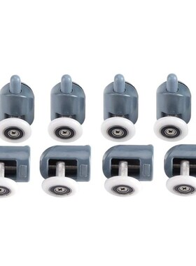 8Pc Shower Door Castors Rolls Shower Door Rollers Sliding Do