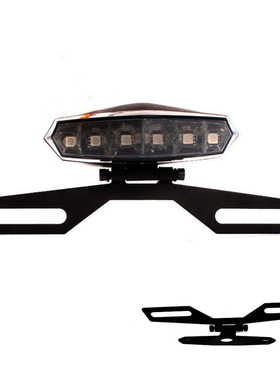 2017 Adjustable Folding Motorcycle License Plate Holder Tail