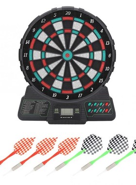 Dart-Board-Set Score Soft Electronic Automatic with Voice Lc