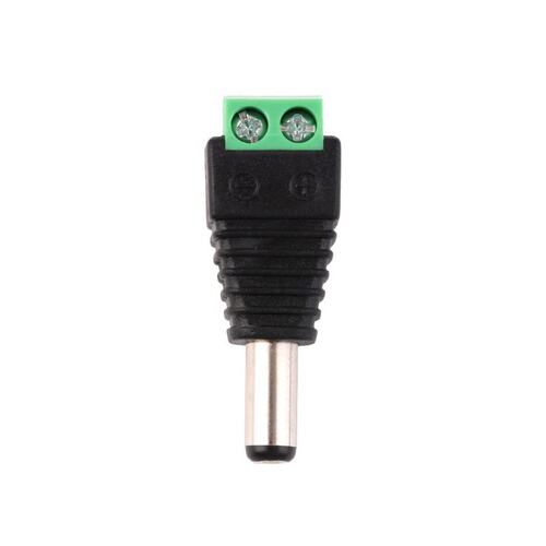DC12V Plug Adapter Connector Male For 5050 3528 LED Strip Po