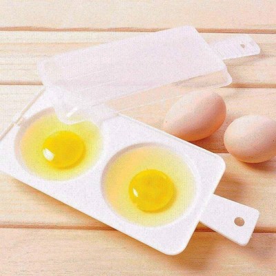 Microwave Oven Egg Poacher Cooking Cooker Steamer Poach Cook