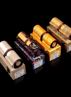 Scroll Xuan Paper Papel Arroz Calligraphy Brush Writing Xuan