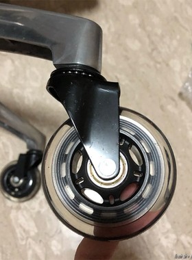 1Pc 2.5Inch PU Furniture Casters 360 Degree Swivel Mute 适用