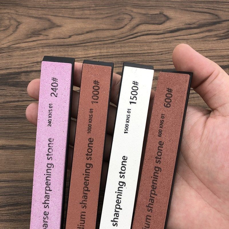 4pcs 240 600 1000 1500# professional grindstone whetstone si