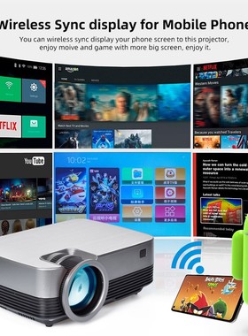 Q6 Best Video Projectors for HD Movie 1280x720 Home cinema 1