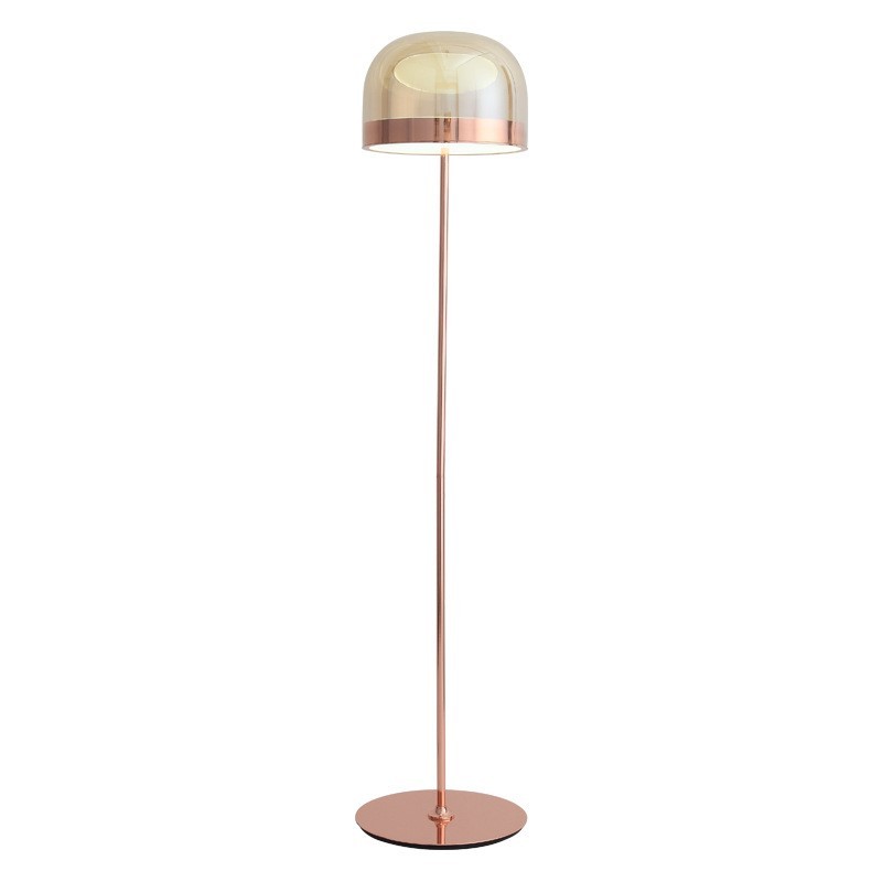 LED modern floor lamp glass floor lamp creative living room