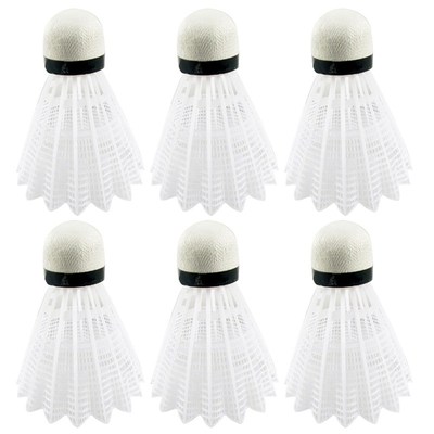 12 pcs Nylon Badminton Shuttlecocks Plastic Badminton Birdie