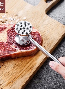 1PC Alloy Loose Tenderizers Meat Hammer Two Sides Pounders K