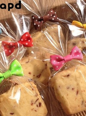 100pcs transparent plastic bag candy lollipop cookie packag