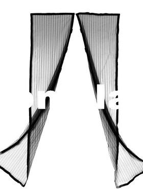 Anti-Mosquito Hands-free gic Mesh /Bug Black gnetic Scre