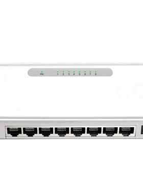 8 Port Gigabit Switch VLAN 1000M Desktops Ethernet Network S
