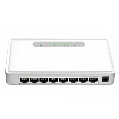 8 Port Gigabit Switch VLAN 1000M Desktops Ethernet Network S