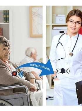 Wireless Waiter Calling Pager Caregiver Watch  Coaster Pager