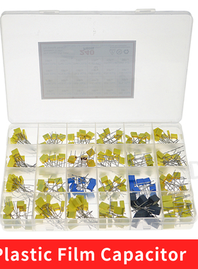 240pcs/BOX 63V 100V 24Value 1nF-1uF  Correction capacitor pa