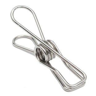 20 Pcs Metal Clothes Pegs Washing Line Hanger Paper Photos