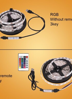 DC 5V LED Strip SB Cable Power Flexible Light Lamp 50CM 1M 2