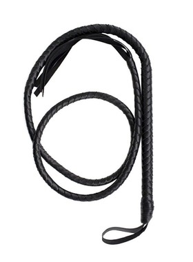 Crafts Black Bull Whip 6.5 Feet Cow Hide Leather Custom BLLW