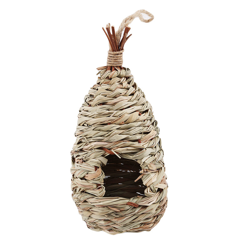 new birds nest natural grass cage natural pet bird bed bird