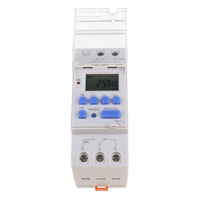 TM615 12/24/110/220V Timer Switch 7 Days 24 Hours Programmab