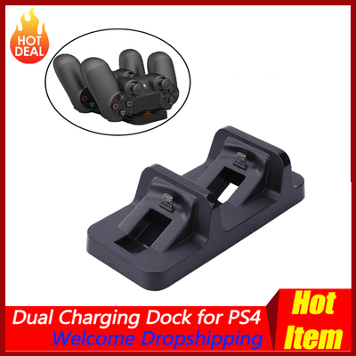 Dual USB Charging Dock for PS 4 Game Controller Handle Charg