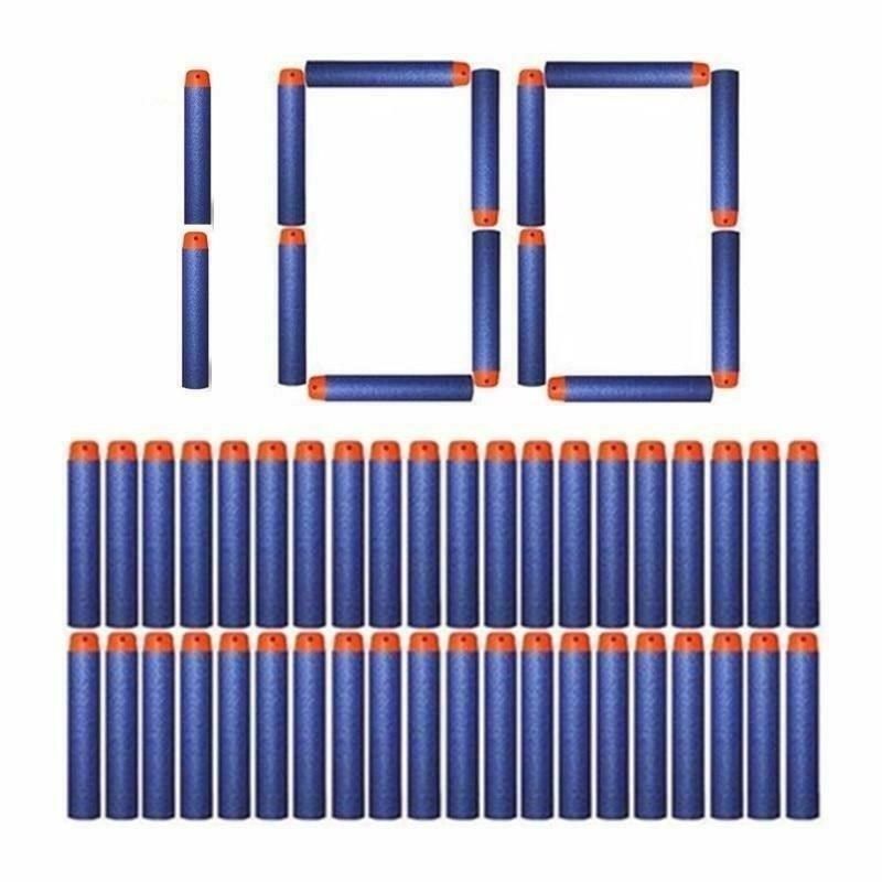 300pcs nerf soft toy gun air hole foam darts bullets 7.