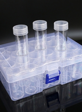 Clear Plastic Bead Storage Containers Set Jars Diamond Paint