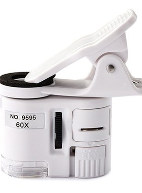 60X Mini Portable Smartphone Microscope Mobile Phone Microsc