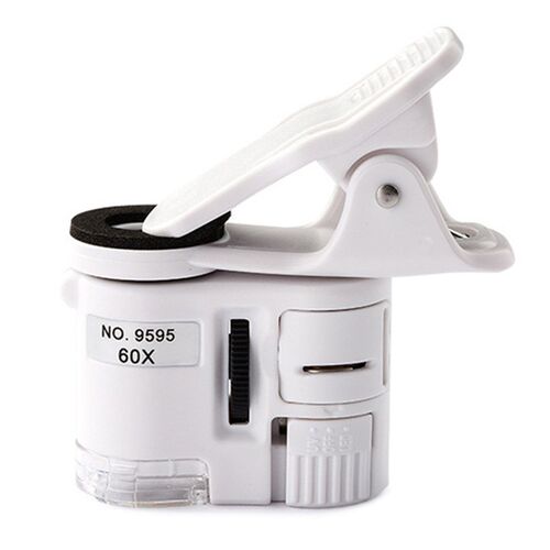60X Mini Portable Smartphone Microscope Mobile Phone Microsc